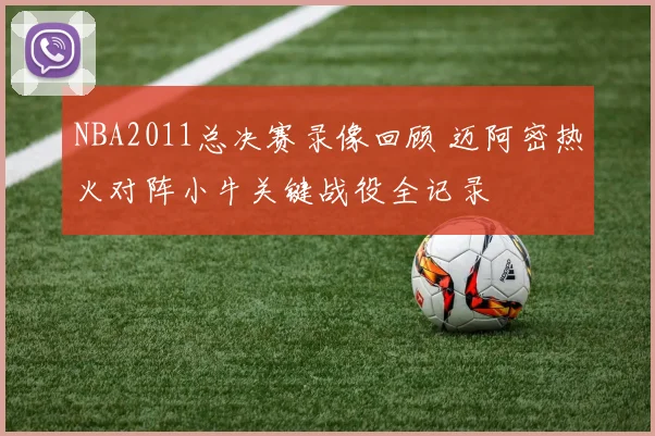 NBA2011总决赛录像回顾 迈阿密热火对阵小牛关键战役全记录