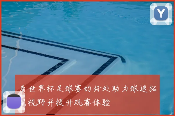 看世界杯足球赛的好处助力球迷拓宽视野并提升观赛体验
